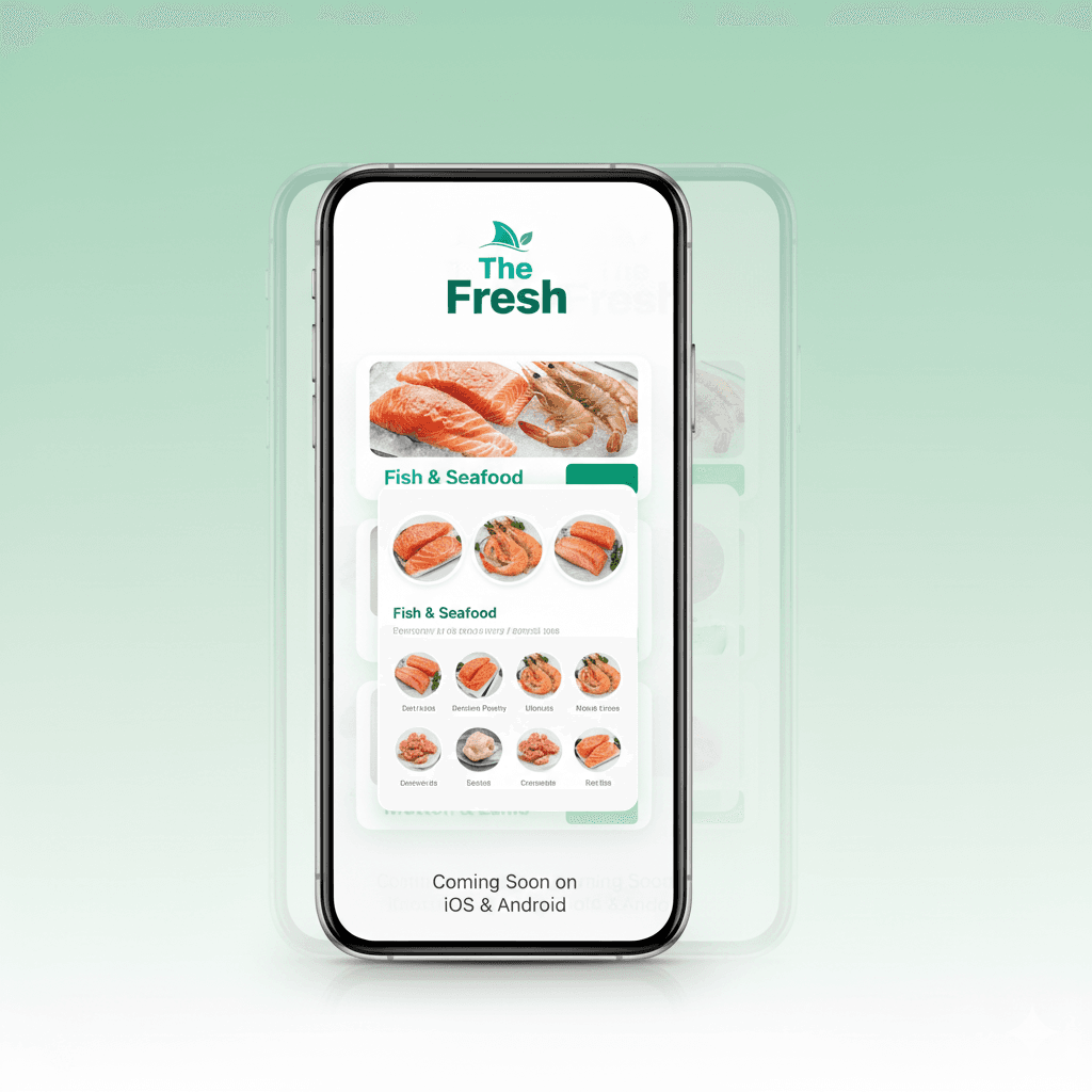 The Fresh app mockup